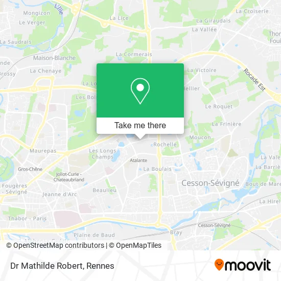 Dr Mathilde Robert map