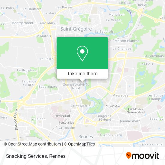 Mapa Snacking Services