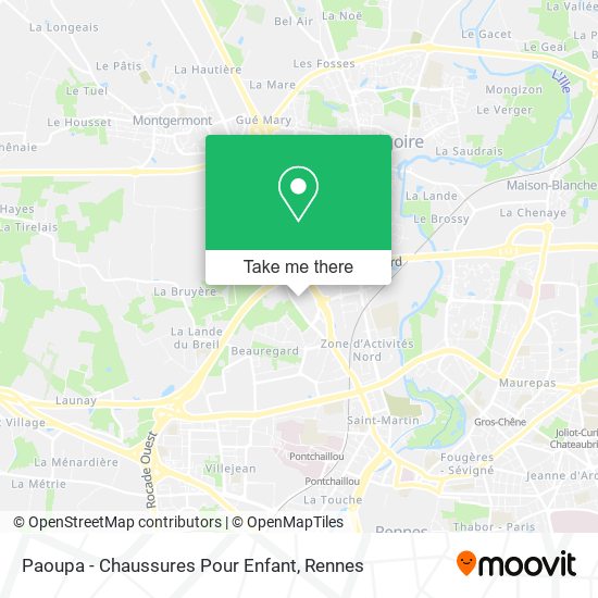Paoupa - Chaussures Pour Enfant map