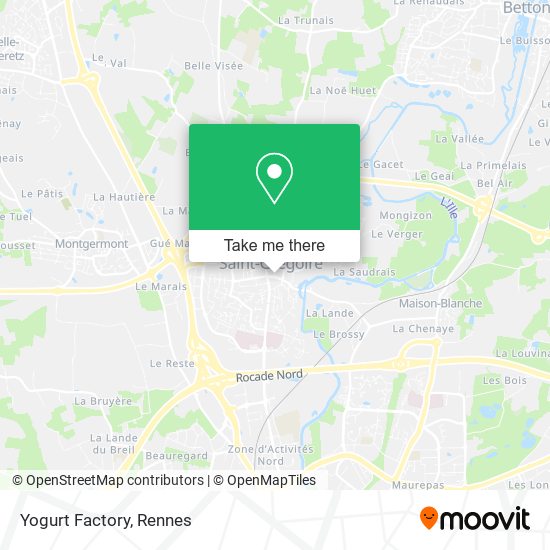 Yogurt Factory map