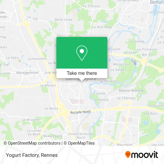 Yogurt Factory map