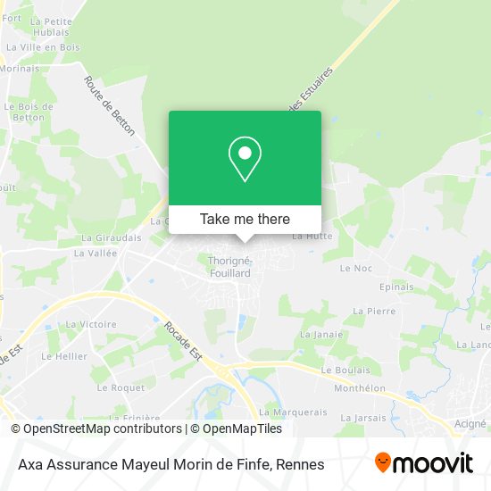 Axa Assurance Mayeul Morin de Finfe map