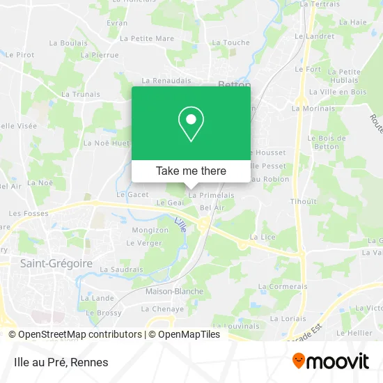 Ille au Pré map