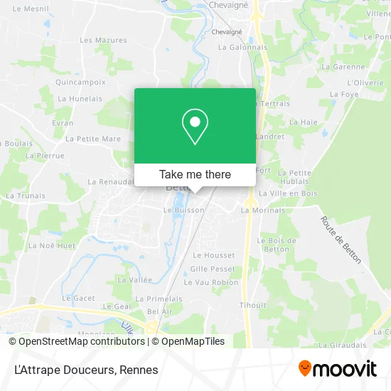 L'Attrape Douceurs map