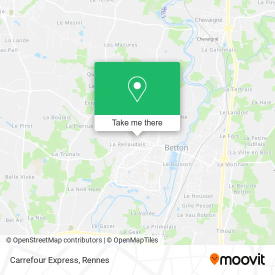 Carrefour Express map