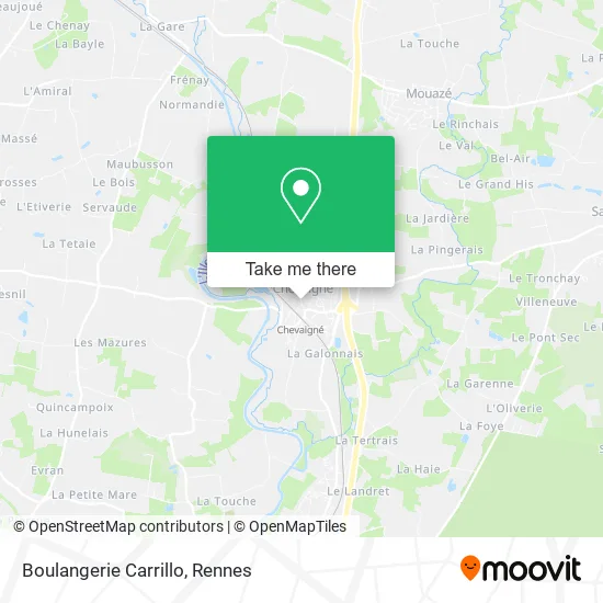 Boulangerie Carrillo map