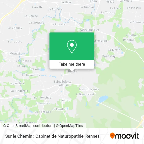 Sur le Chemin : Cabinet de Naturopathie map