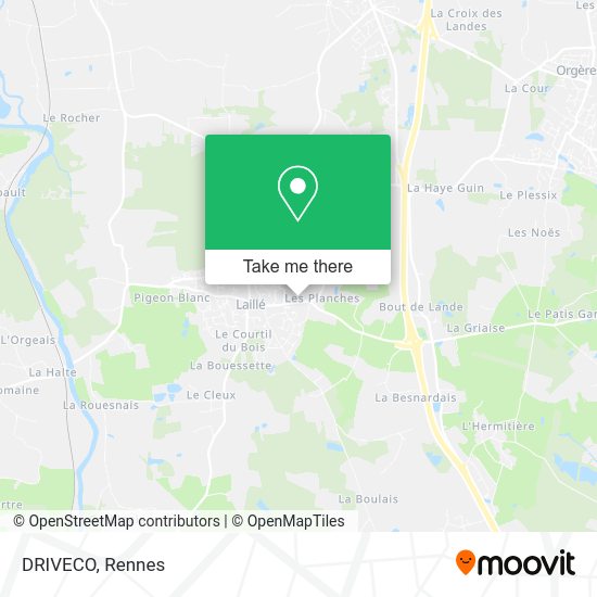 DRIVECO map