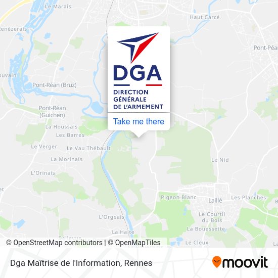 Dga Maîtrise de l'Information map