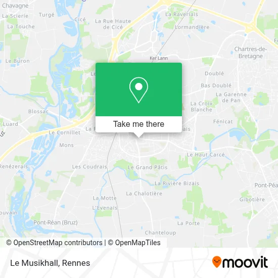 Le Musikhall map