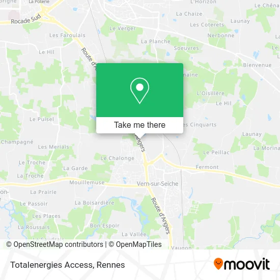 Totalenergies Access map