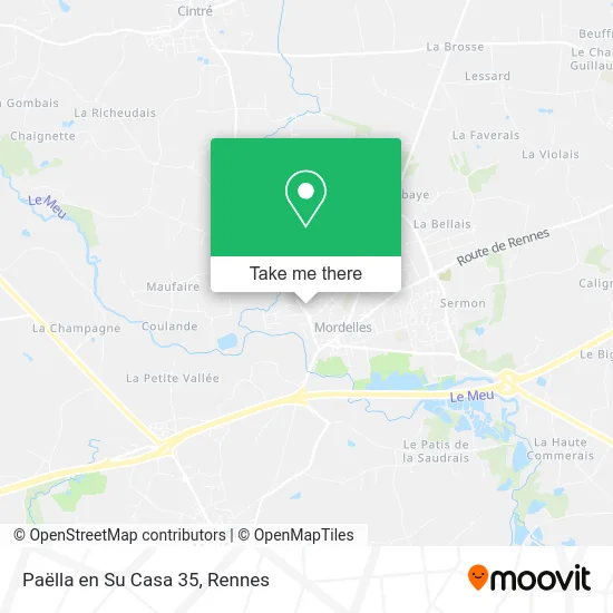 Paëlla en Su Casa 35 map