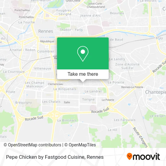 Pepe Chicken by Fastgood Cuisine map