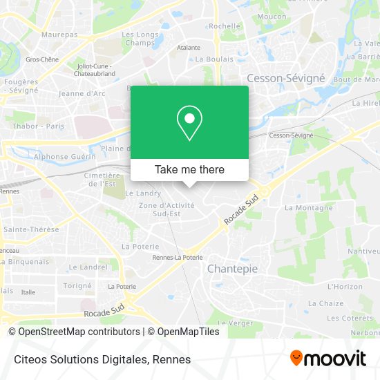 Citeos Solutions Digitales map