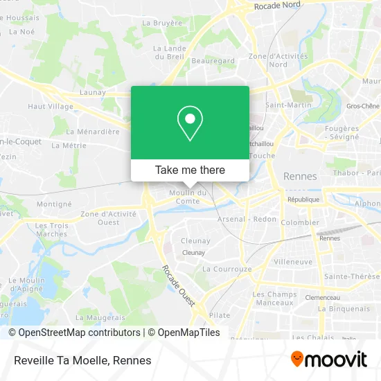 Reveille Ta Moelle map