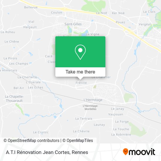 A.T.I Rénovation Jean Cortes map