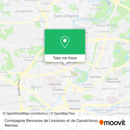 Compagnie Rennaise de Linoleum et de Caoutchouc map