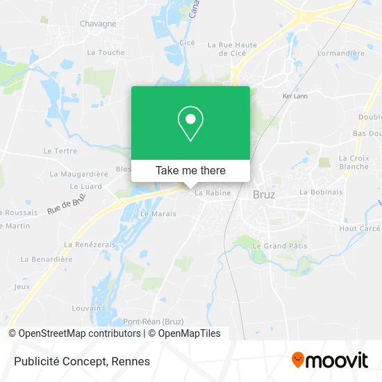 Publicité Concept map