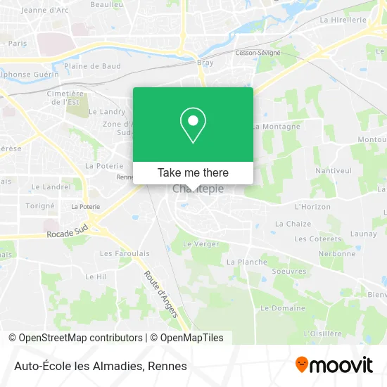 Auto-École les Almadies map