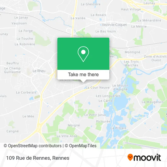 109 Rue de Rennes map