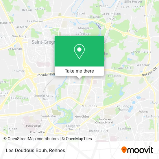 Les Doudous Bouh map