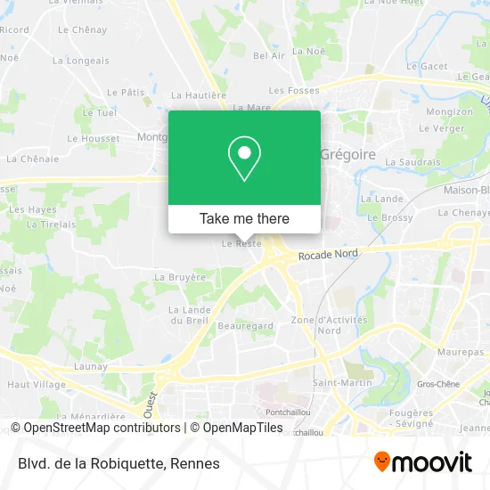 Blvd. de la Robiquette map