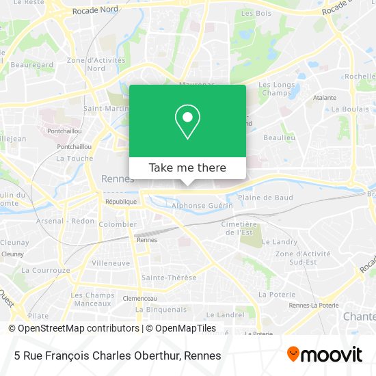 5 Rue François Charles Oberthur map