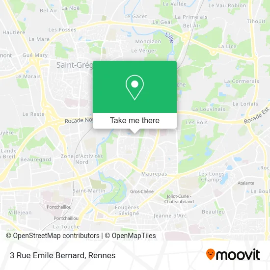 3 Rue Emile Bernard map