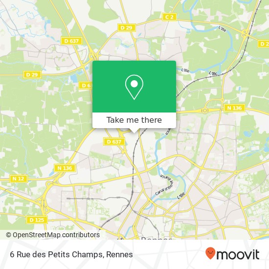 6 Rue des Petits Champs map