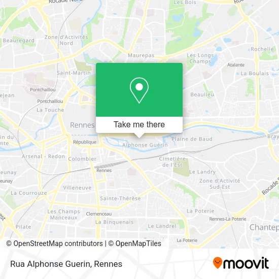 Rua Alphonse Guerin map