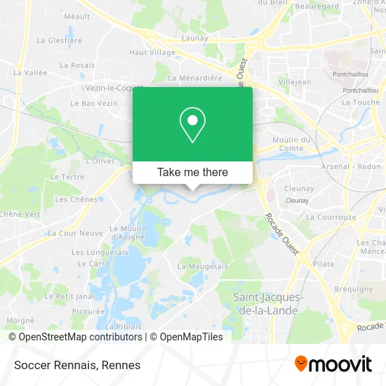 Soccer Rennais map