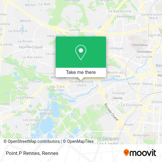Point.P Rennes map