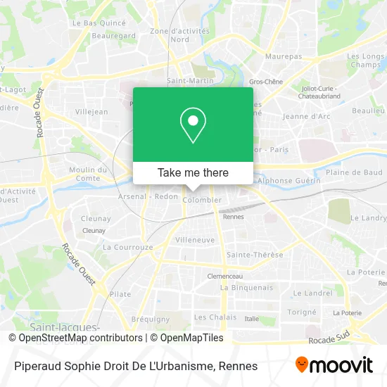 Piperaud Sophie Droit De L'Urbanisme map
