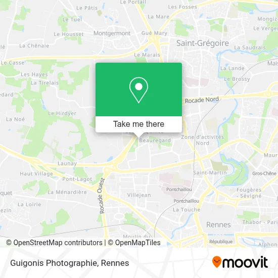 Guigonis Photographie map
