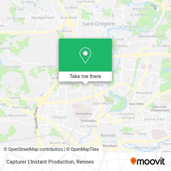 Mapa Capturer L'Instant Production
