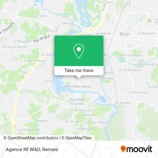 Agence Nf W&D map