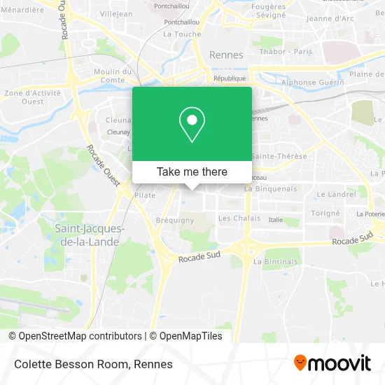 Colette Besson Room map