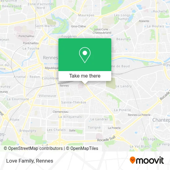 Love Family map