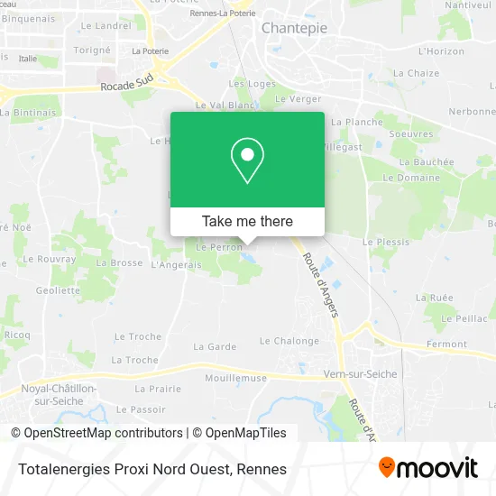Totalenergies Proxi Nord Ouest map