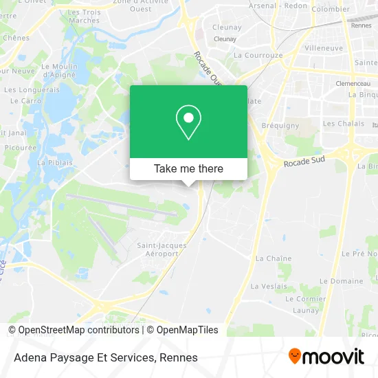 Adena Paysage Et Services map