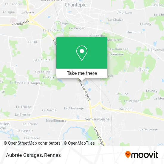Aubrée Garages map
