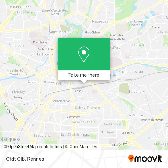 Cfdt Glb map