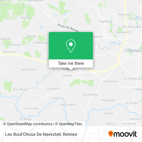 Les Bout'Choux De Neveztell map