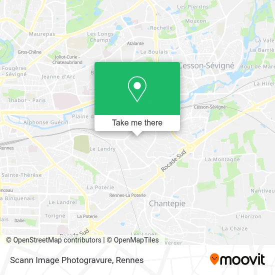 Mapa Scann Image Photogravure