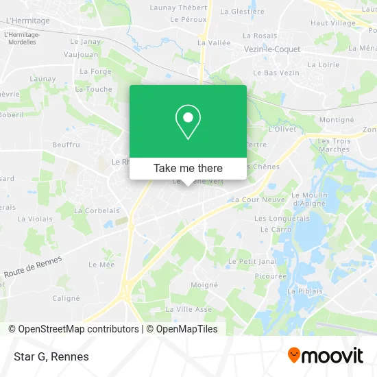 Star G map
