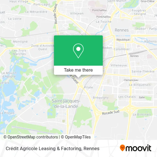 Crédit Agricole Leasing & Factoring map