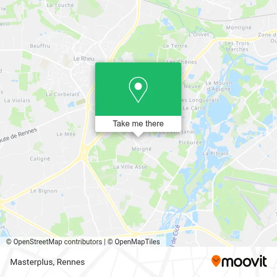 Masterplus map