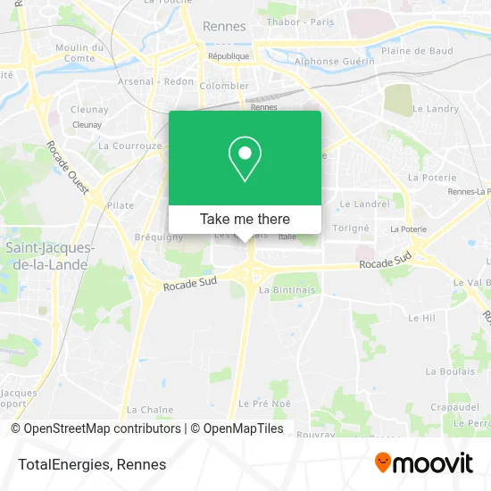 Totalenergies map