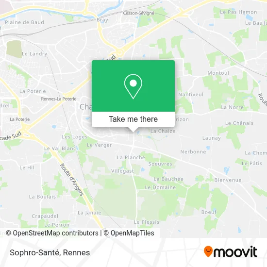 Sophro-Santé map