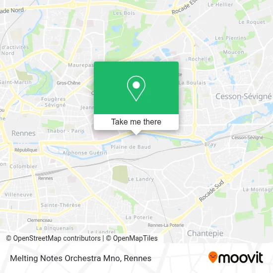 Melting Notes Orchestra  Mno map